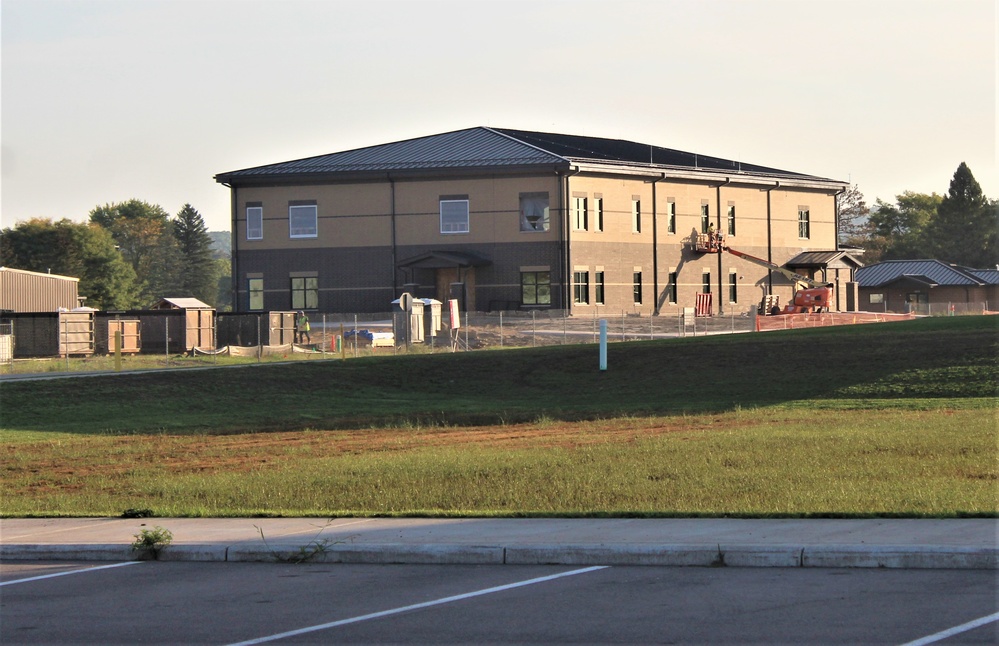 October 2023 construction operations of $11.96 million transient training brigade headquarters at Fort McCoy