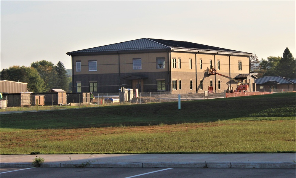 October 2023 construction operations of $11.96 million transient training brigade headquarters at Fort McCoy