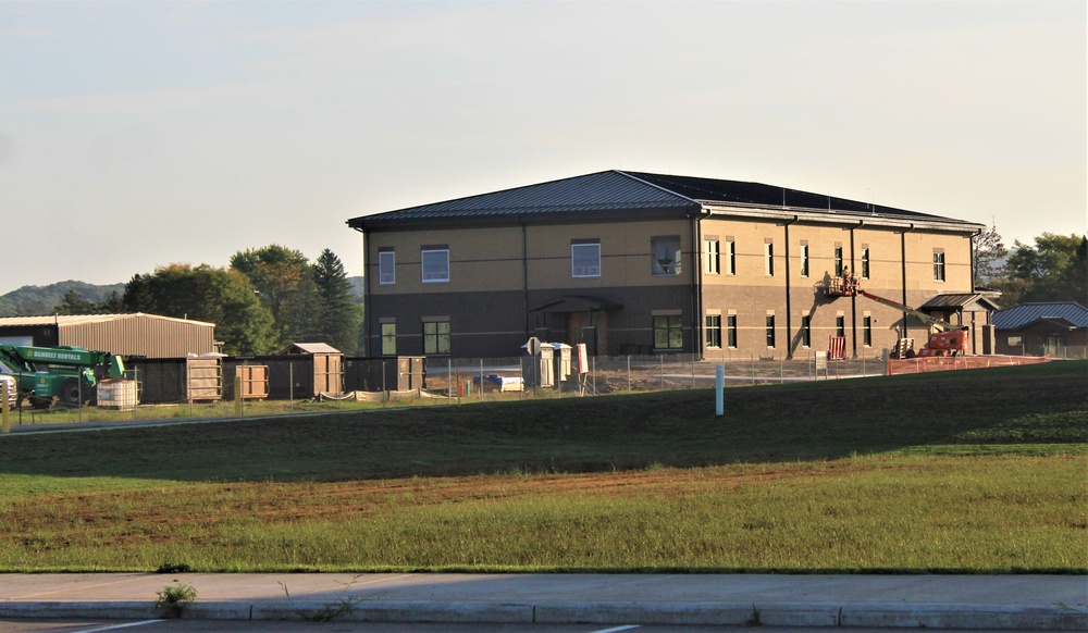 October 2023 construction operations of $11.96 million transient training brigade headquarters at Fort McCoy