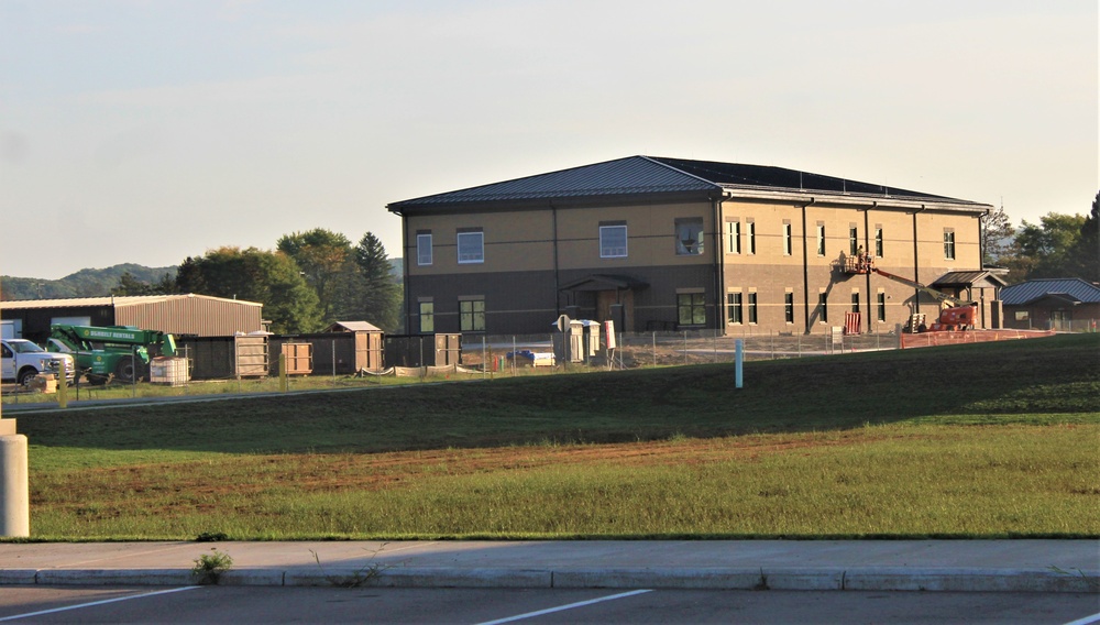 October 2023 construction operations of $11.96 million transient training brigade headquarters at Fort McCoy