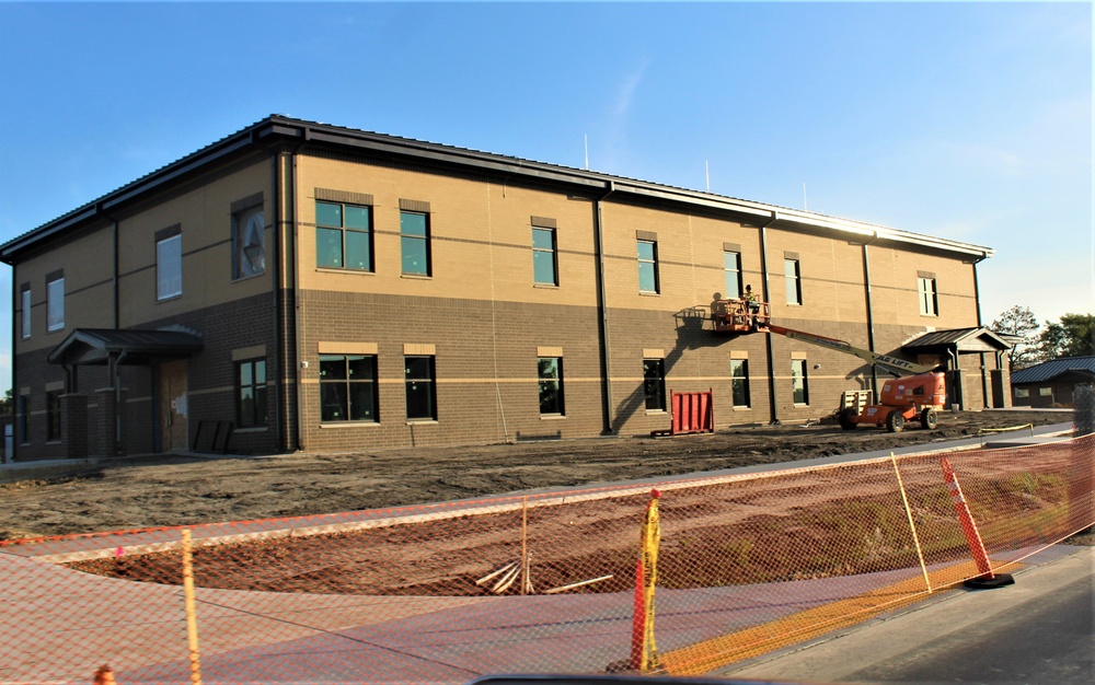 October 2023 construction operations of $11.96 million transient training brigade headquarters at Fort McCoy