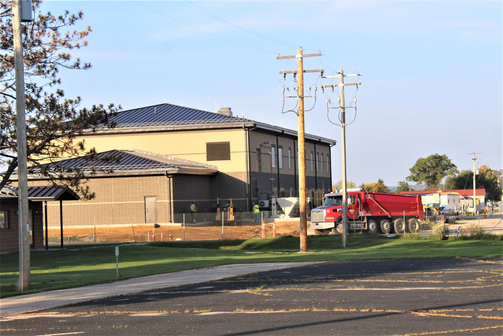 October 2023 construction operations of $11.96 million transient training brigade headquarters at Fort McCoy