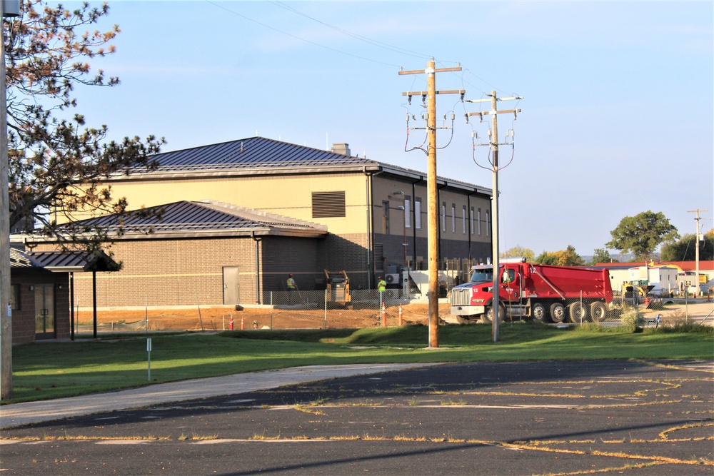 October 2023 construction operations of $11.96 million transient training brigade headquarters at Fort McCoy