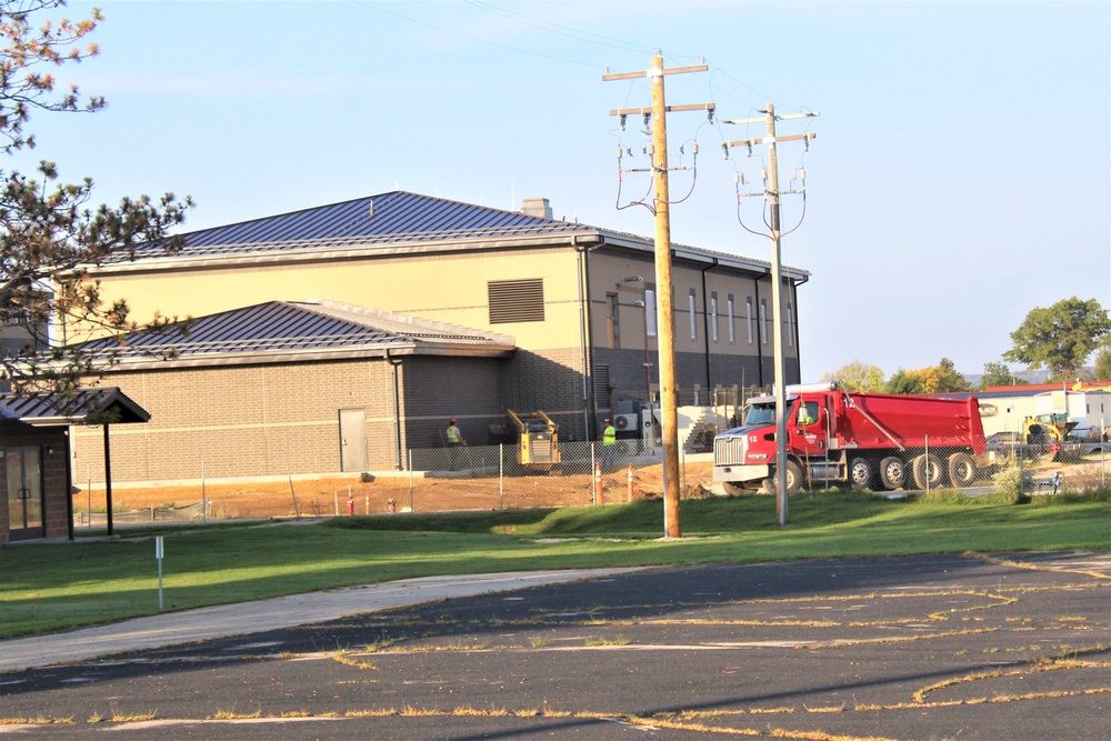 October 2023 construction operations of $11.96 million transient training brigade headquarters at Fort McCoy