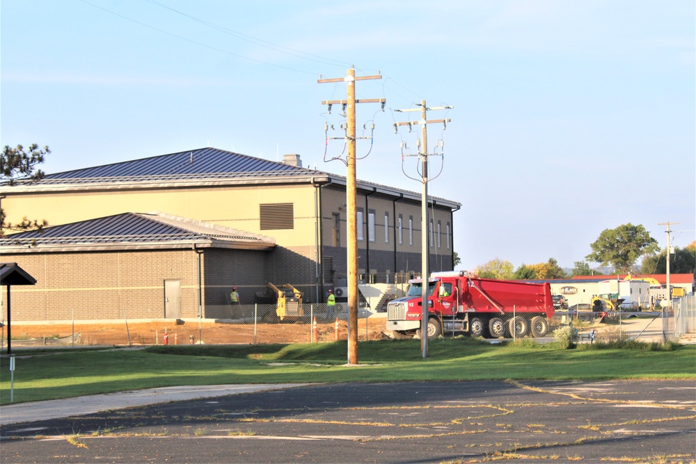 October 2023 construction operations of $11.96 million transient training brigade headquarters at Fort McCoy