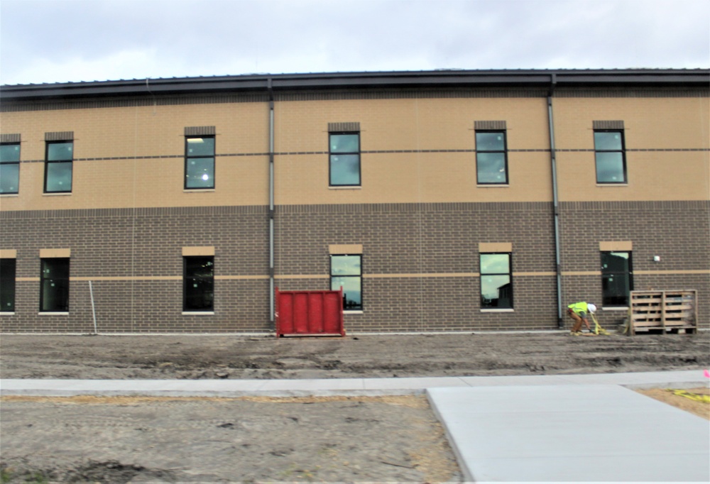 October 2023 construction operations of $11.96 million transient training brigade headquarters at Fort McCoy