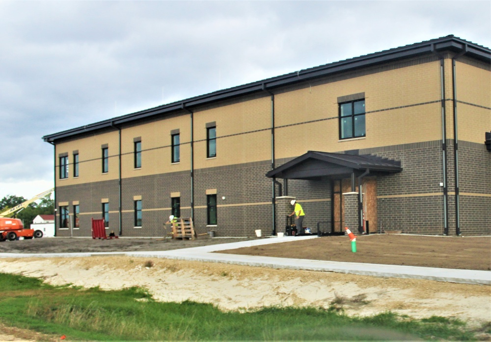 October 2023 construction operations of $11.96 million transient training brigade headquarters at Fort McCoy