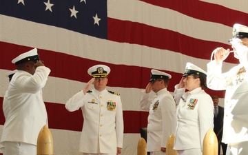 TOCRON-10 Holds Change of Command