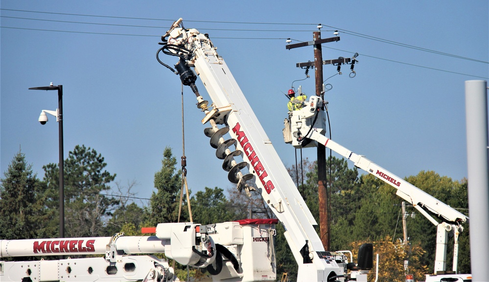 Fort McCoy continues working with energy provider to improve electrical grid