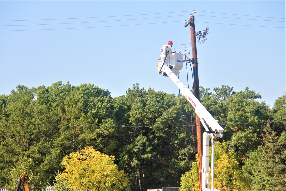 Fort McCoy continues working with energy provider to improve electrical grid