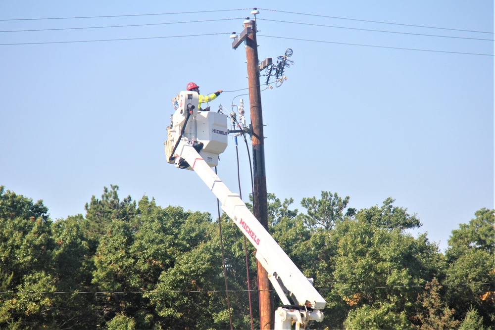 Fort McCoy continues working with energy provider to improve electrical grid