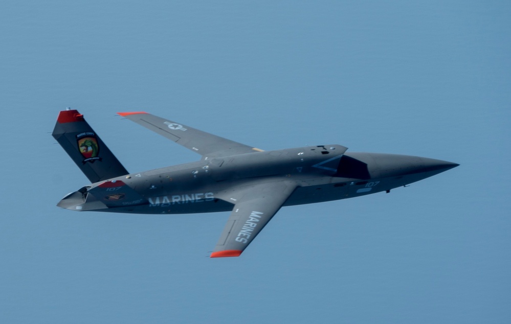 U.S. Marine Corps XQ-58A Valkyrie completes first flight