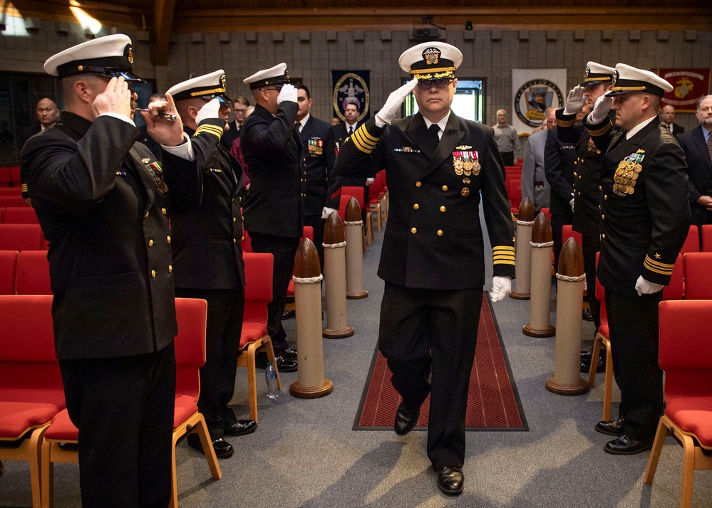 Capt. Jeffrey Smith Retires after 30 Years of Naval Service