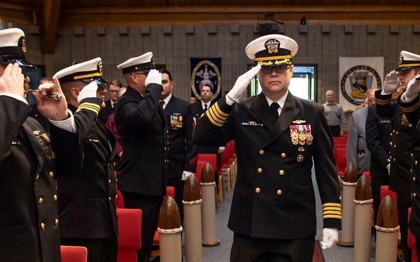 Capt. Jeffrey Smith Retires after 30 Years of Naval Service