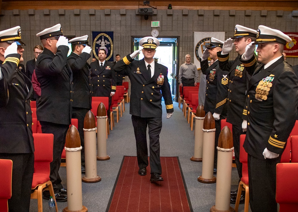 Capt. Jeffrey Smith Retires after 30 Years of Naval Service