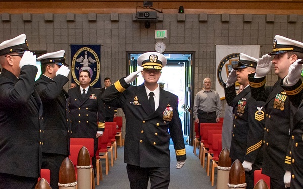 Capt. Jeffrey Smith Retires after 30 Years of Naval Service