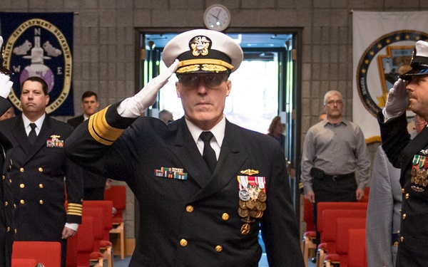 Capt. Jeffrey Smith Retires after 30 Years of Naval Service