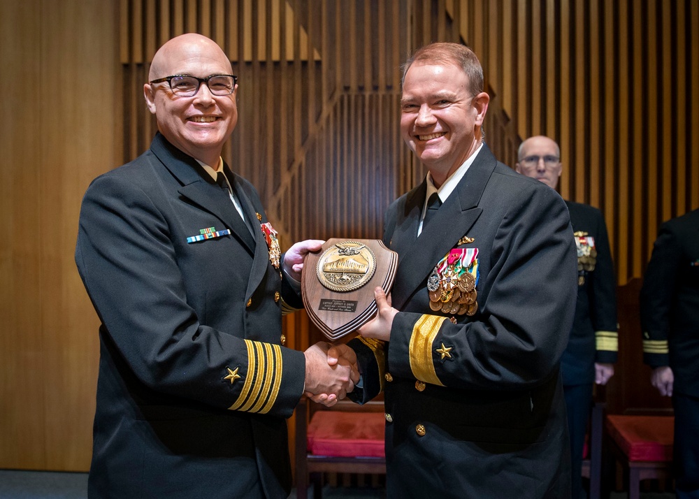 Capt. Jeffrey Smith Retires after 30 Years of Naval Service