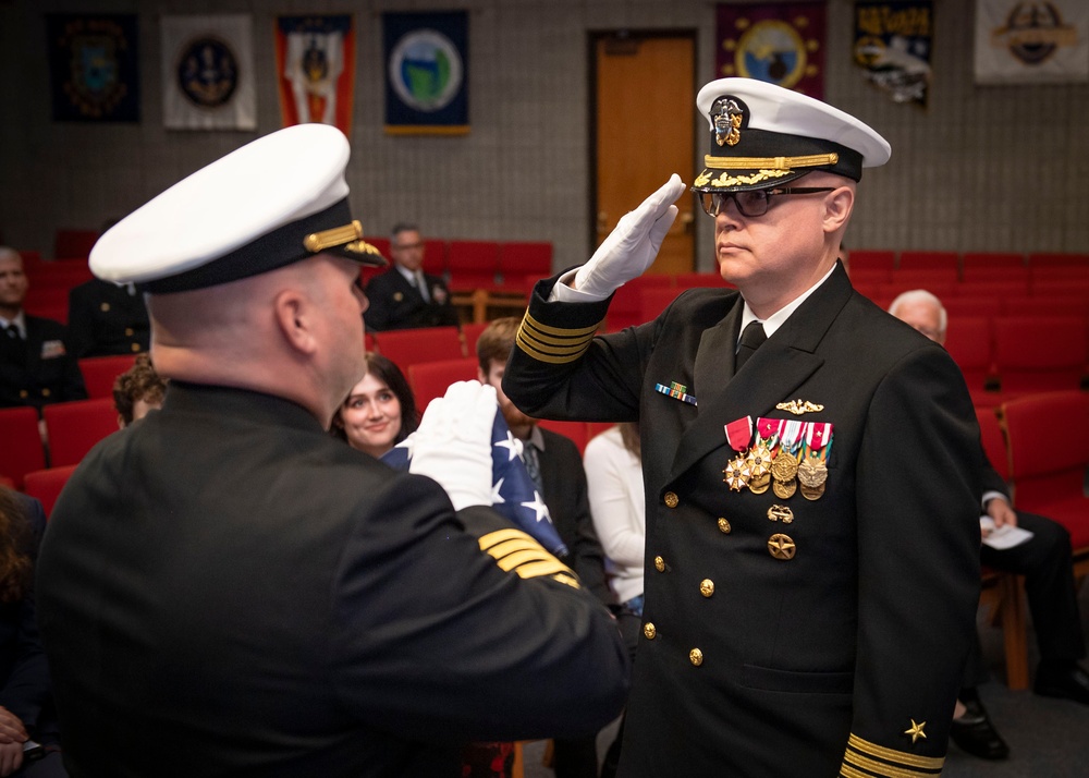 Capt. Jeffrey Smith Retires after 30 Years of Naval Service