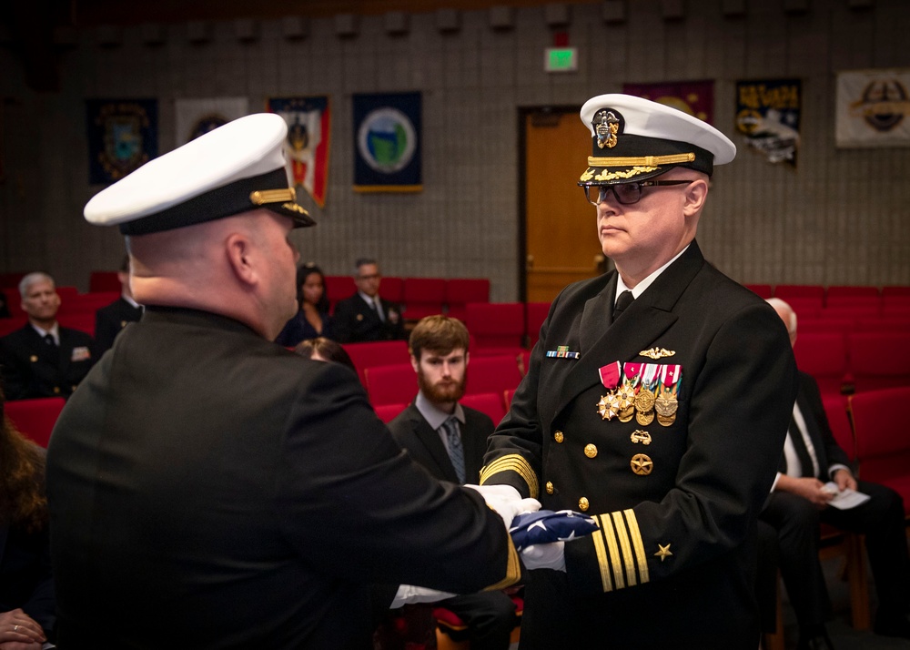 Capt. Jeffrey Smith Retires after 30 Years of Naval Service