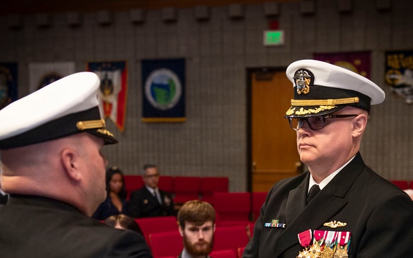 Capt. Jeffrey Smith Retires after 30 Years of Naval Service