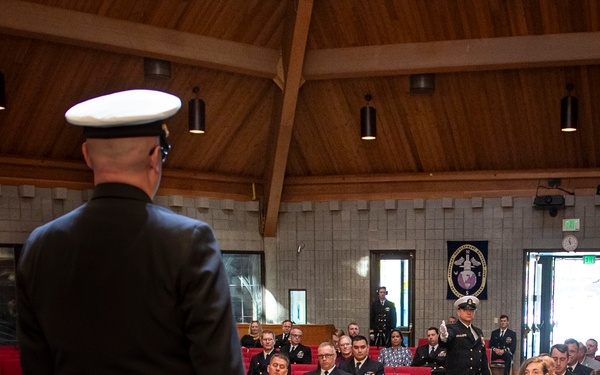 Capt. Jeffrey Smith Retires after 30 Years of Naval Service