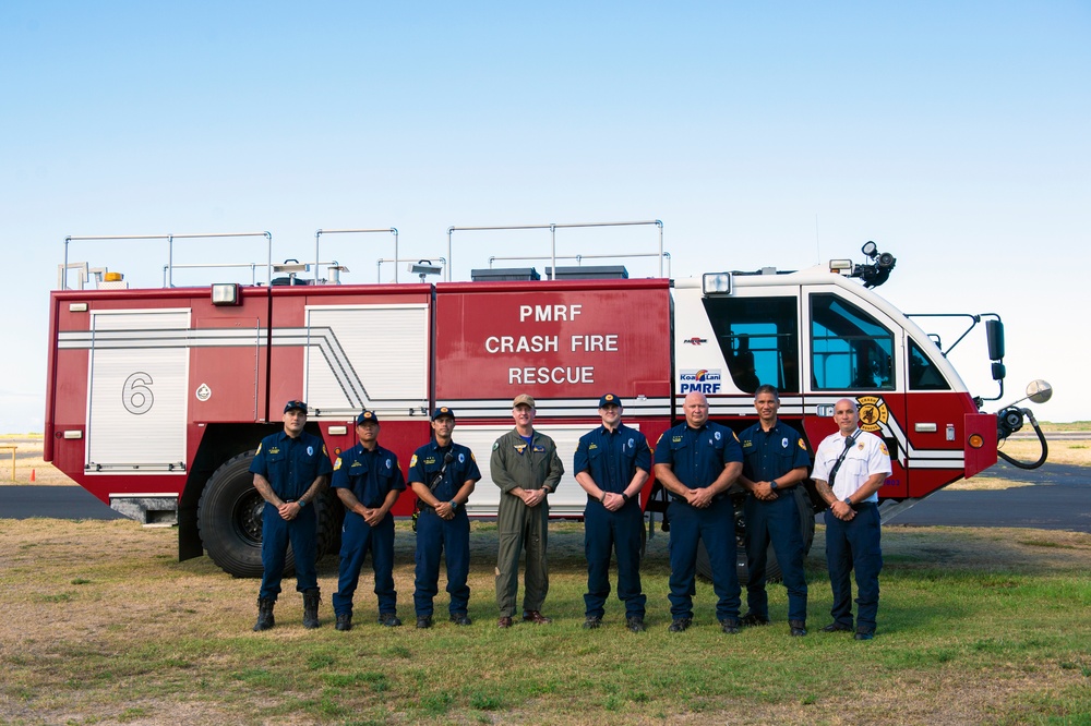 Pacific Missile Range Facility Supports Kauai Fire Department in Fighting Fire