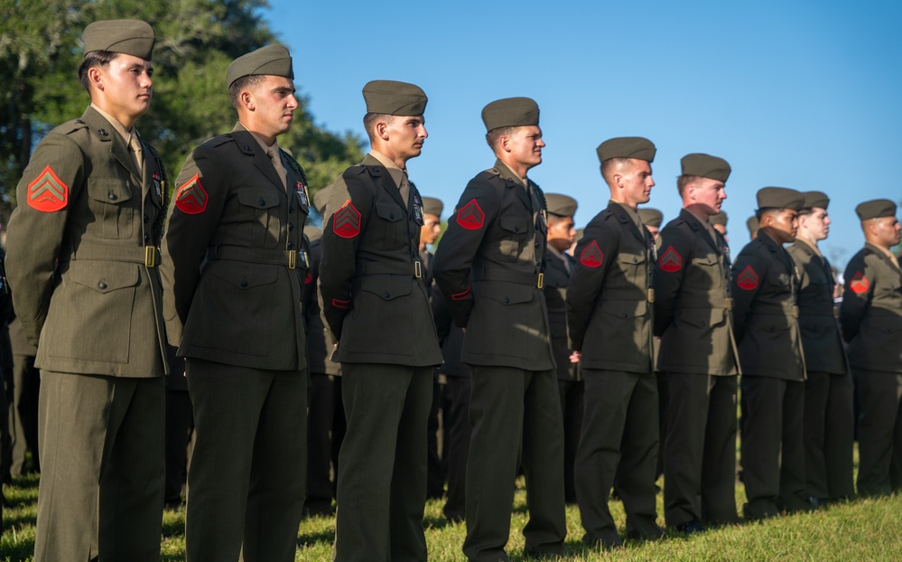 1st Battalion, 8th Marines, 6th Marine Regiment Battalion Landing Team Composite Ceremony