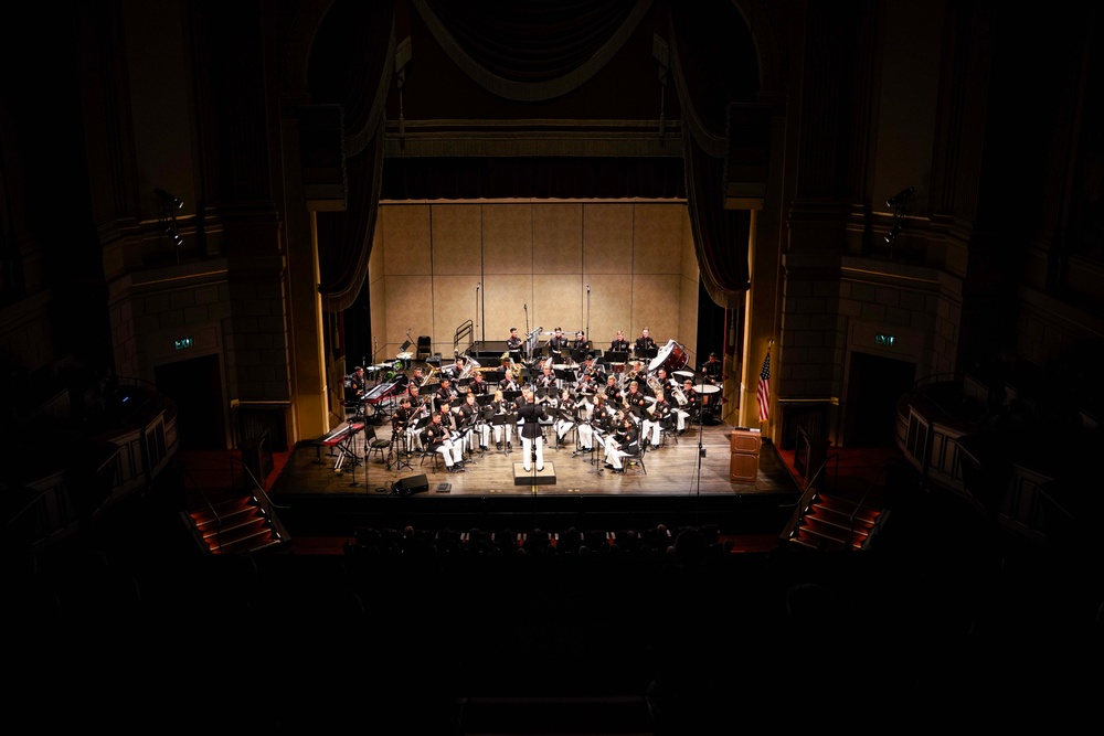 1st Marine Division Band Performs at the San Francisco War Memorial &amp; Performing Arts Center
