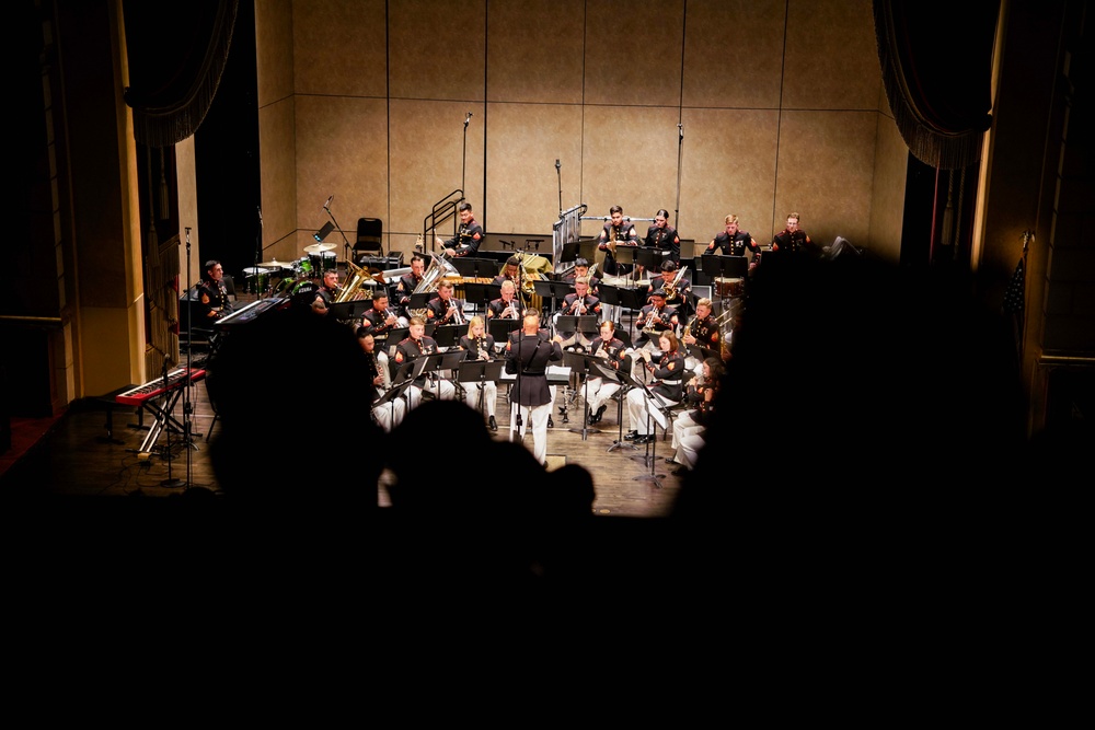 1st Marine Division Band Performs at the San Francisco War Memorial &amp; Performing Arts Center