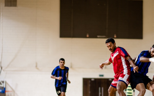 AUAB faces Qatar Special Forces in intramural soccer