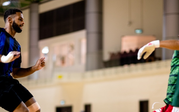 AUAB faces Qatar Special Forces in intramural soccer