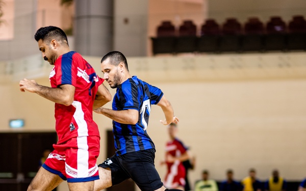 AUAB faces Qatar Special Forces in intramural soccer