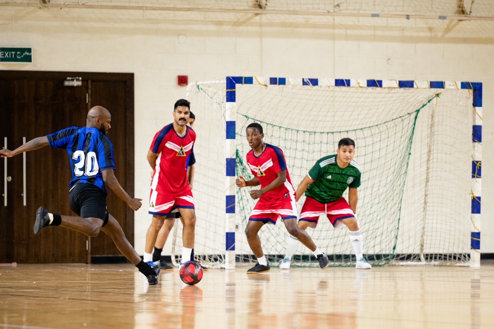 AUAB faces Qatar Special Forces in intramural soccer