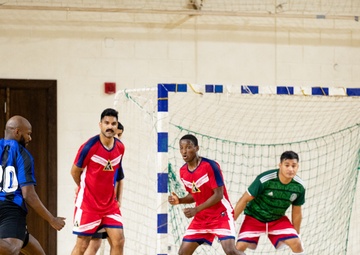 AUAB faces Qatar Special Forces in intramural soccer