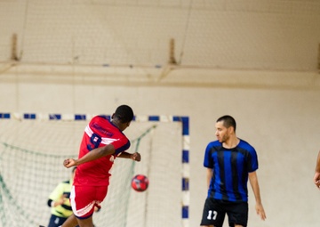 AUAB faces Qatar Special Forces in intramural soccer