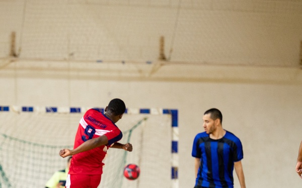 AUAB faces Qatar Special Forces in intramural soccer