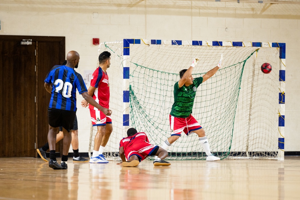 AUAB faces Qatar Special Forces in intramural soccer