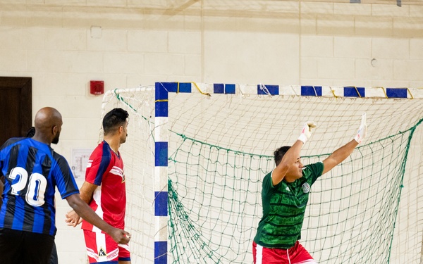AUAB faces Qatar Special Forces in intramural soccer