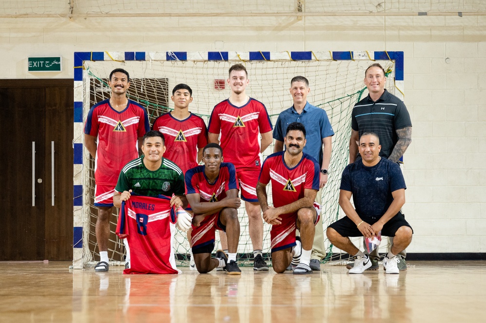 AUAB faces Qatar Special Forces in intramural soccer