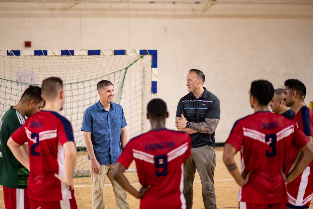 AUAB faces Qatar Special Forces in intramural soccer