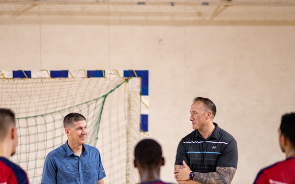 AUAB faces Qatar Special Forces in intramural soccer