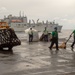USS Ronald Reagan (CVN 76) conducts vertical replenishment with USNS Charles Drew (T-AKE 10)