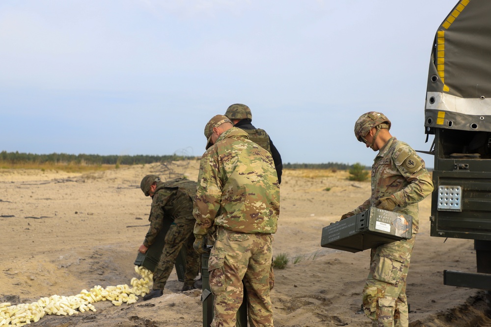 Army Reserve Ordnance Company Conducts a Controlled Burn alongside Polish Allies in Poland