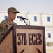 378th ECES holds change of command ceremony