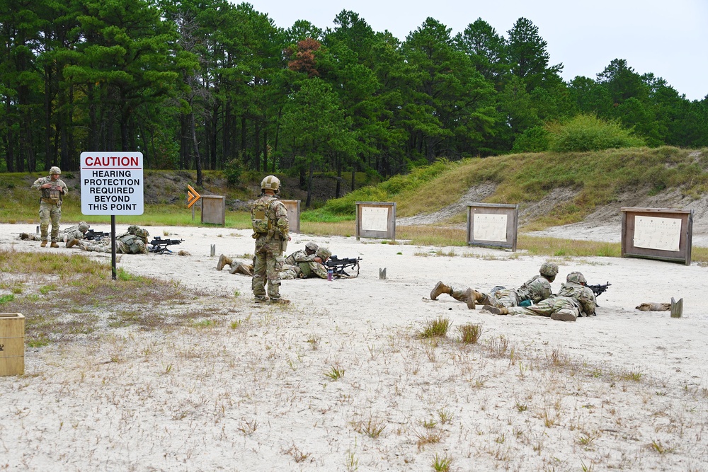 Fort Dix – RANGE 10 1 BN 114th IN NJARNG 10 METER ZERO. October 6th, 2023