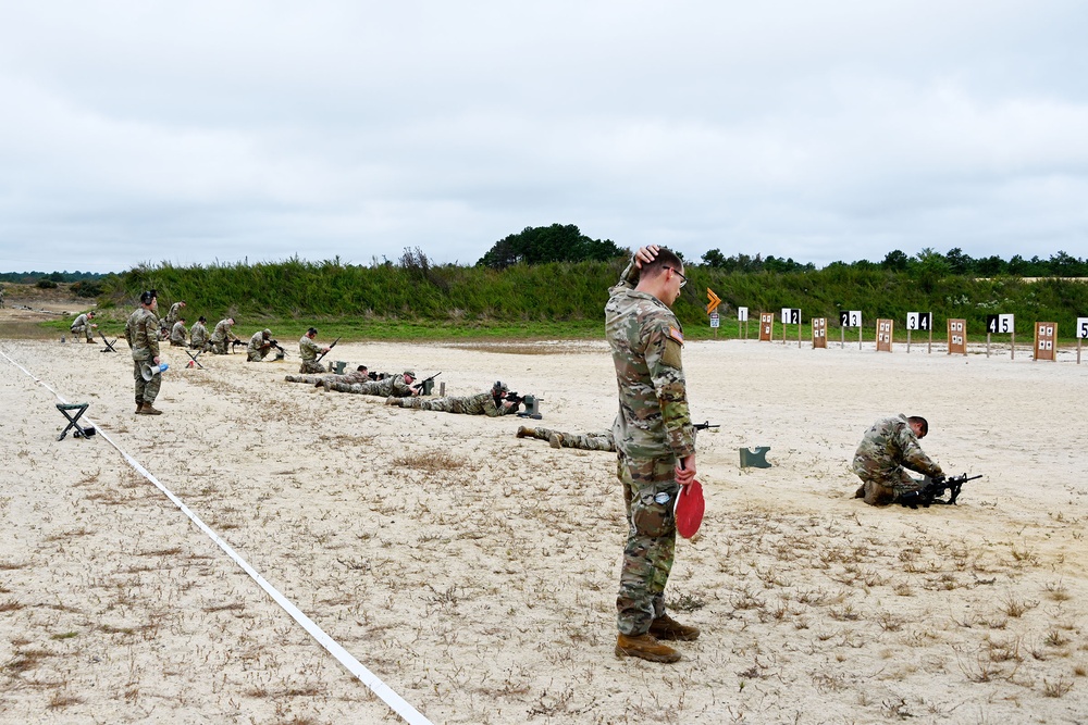 Fort Dix – RANGE 29B 1 BN 114th IN NJARNG ZERO and GROUPING. October 6th, 2023