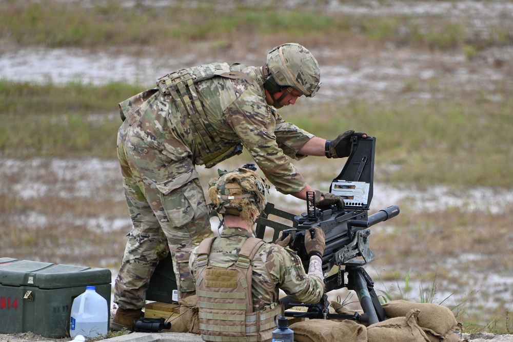 Fort Dix – RANGE 40 1 BN 114th IN NJARNG MK 19 QUAL. October 6th, 2023