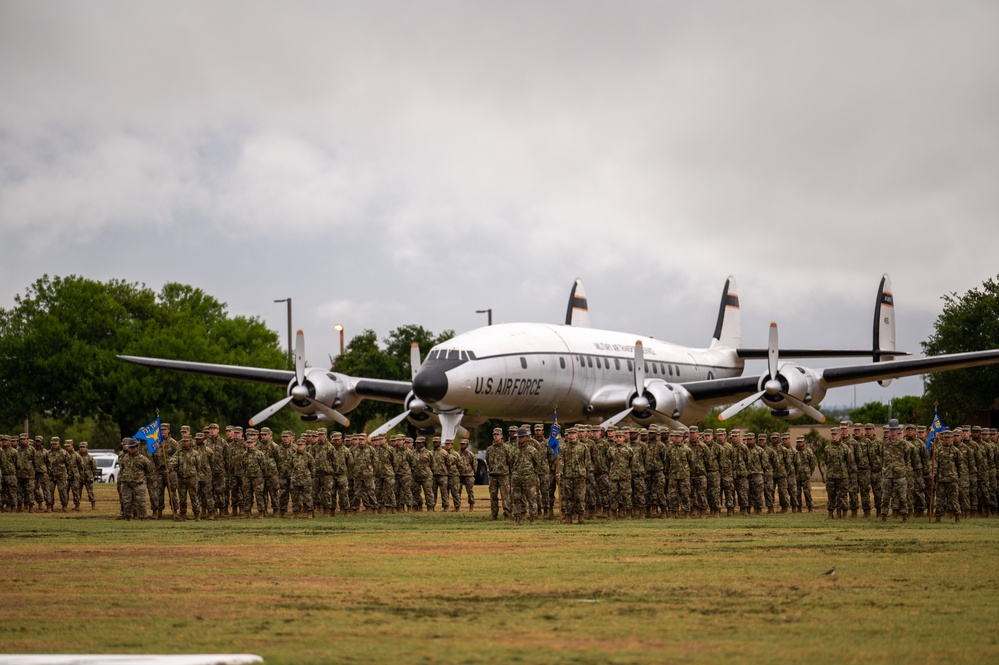 USAF Basic Military Training Graduation Ceremony