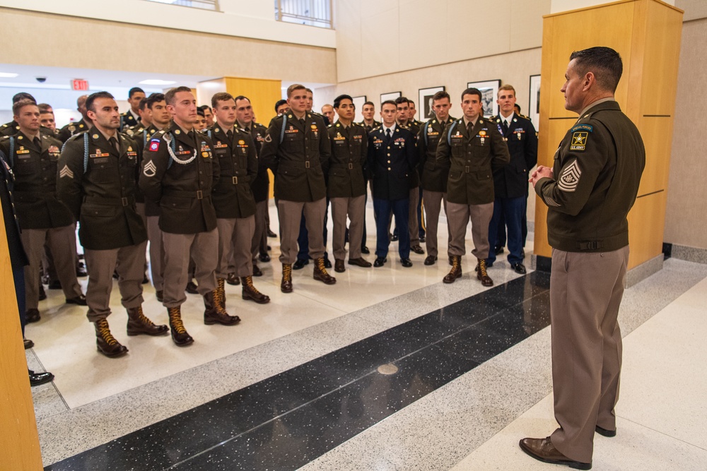 U.S. Army's 2023 Best Squad Competitors Meet at Pentagon